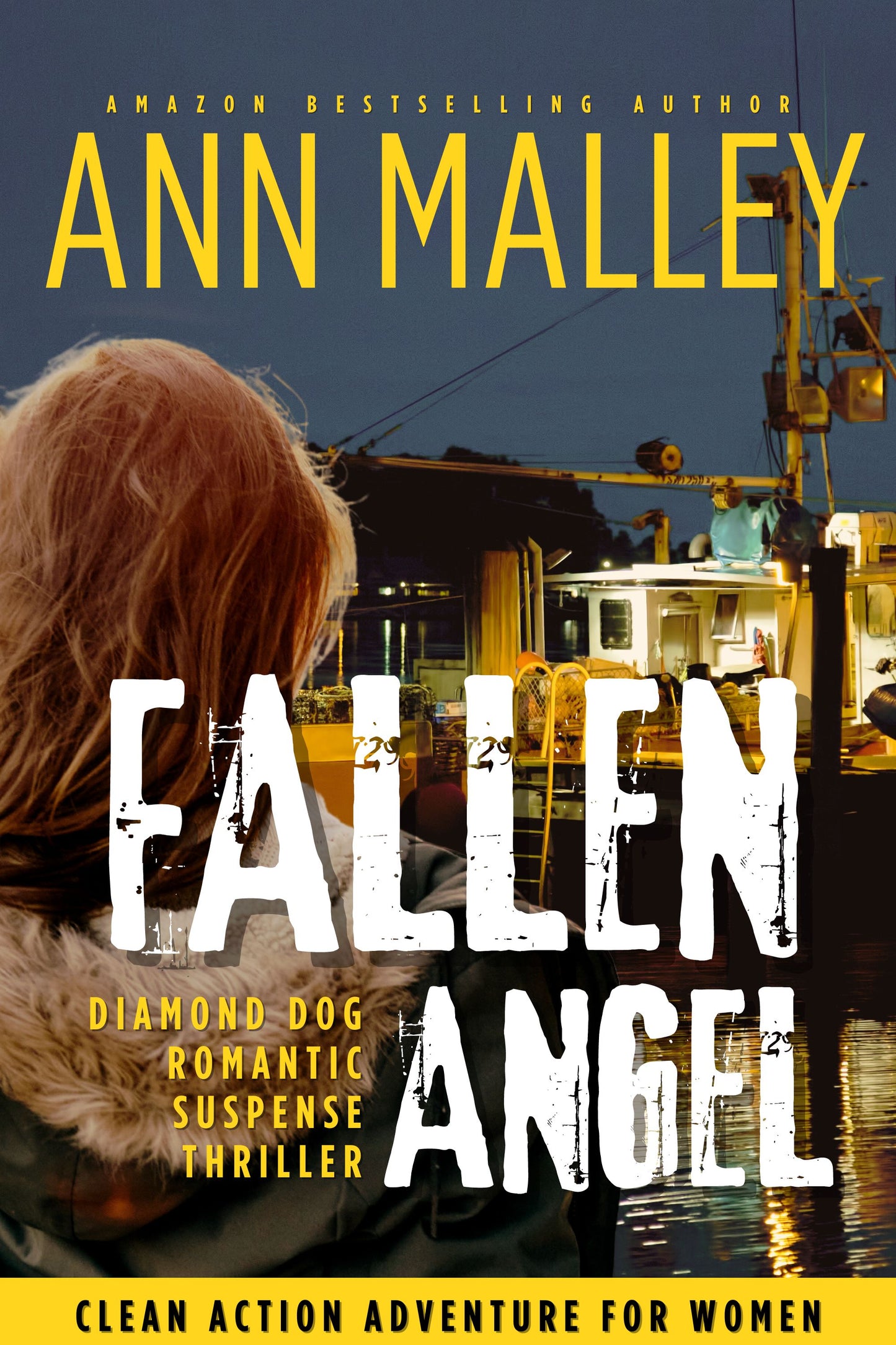 Fallen Angel: Gritty, Clean, Single-Mom, Second Chance, Romantic Suspense Thriller (DIAMOND DOGS Book 1)