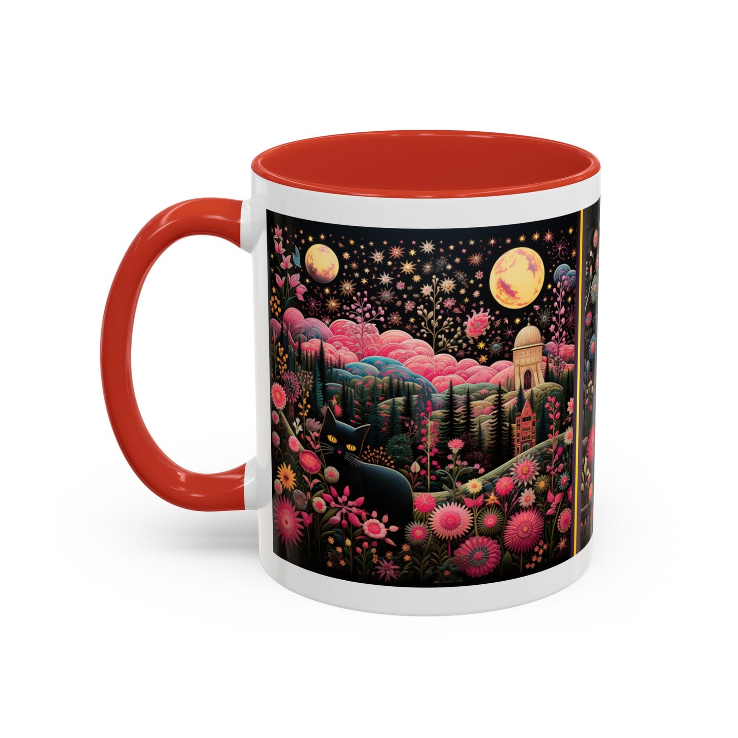 Pink Paradise Accent Coffee Mug 11 oz.