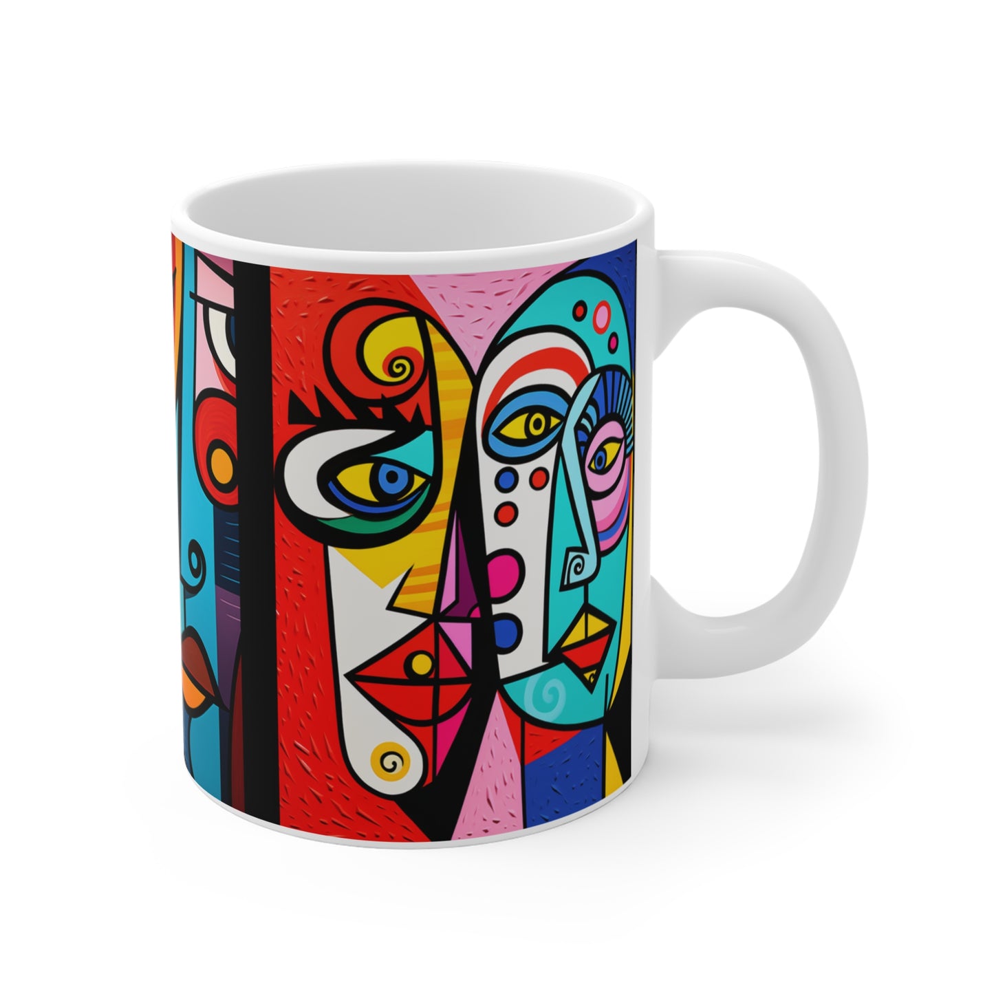 Face It Ceramic Coffee Mug 11oz