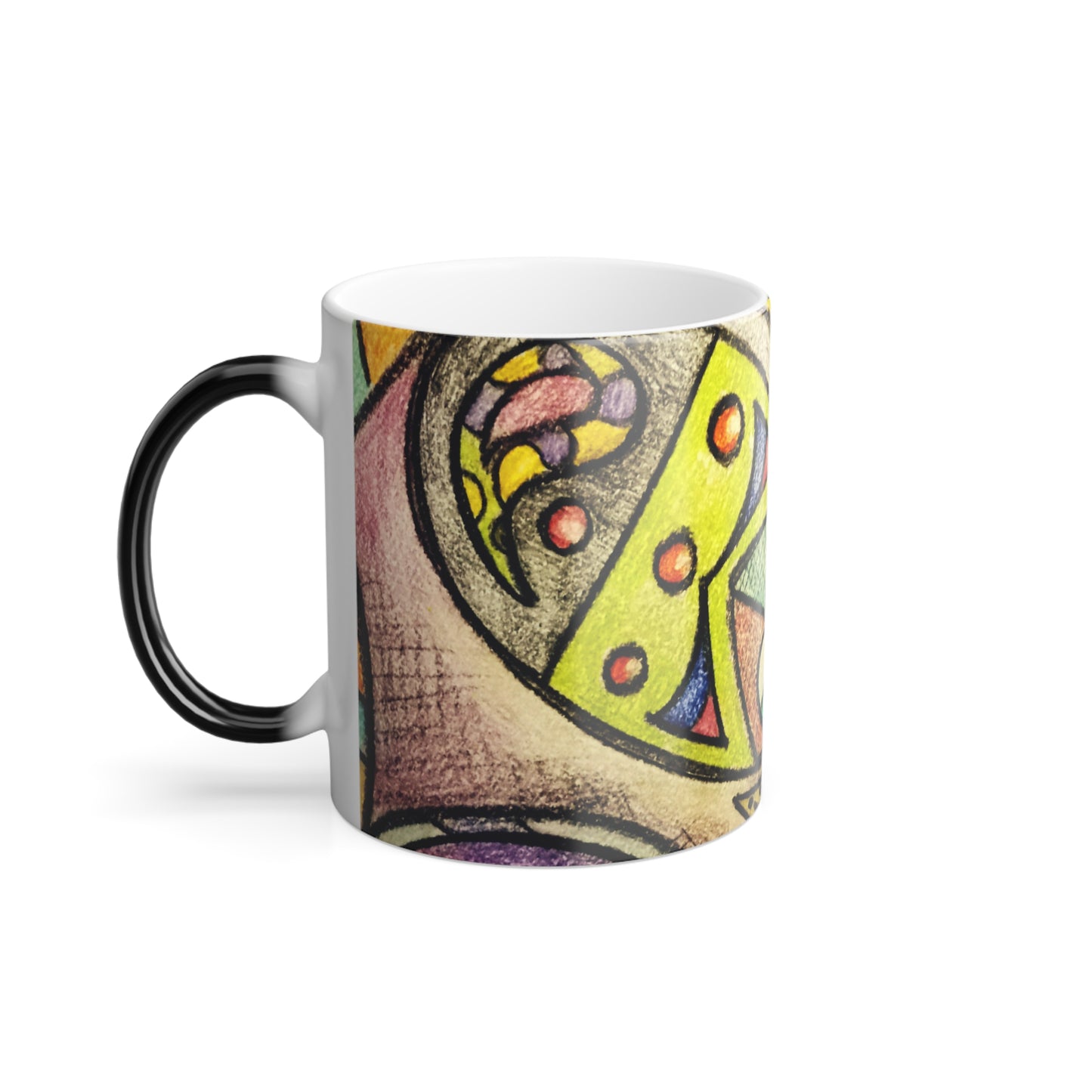 Graffiti Funk Color Morphing Mug, 11oz (FREE SHIPPING)