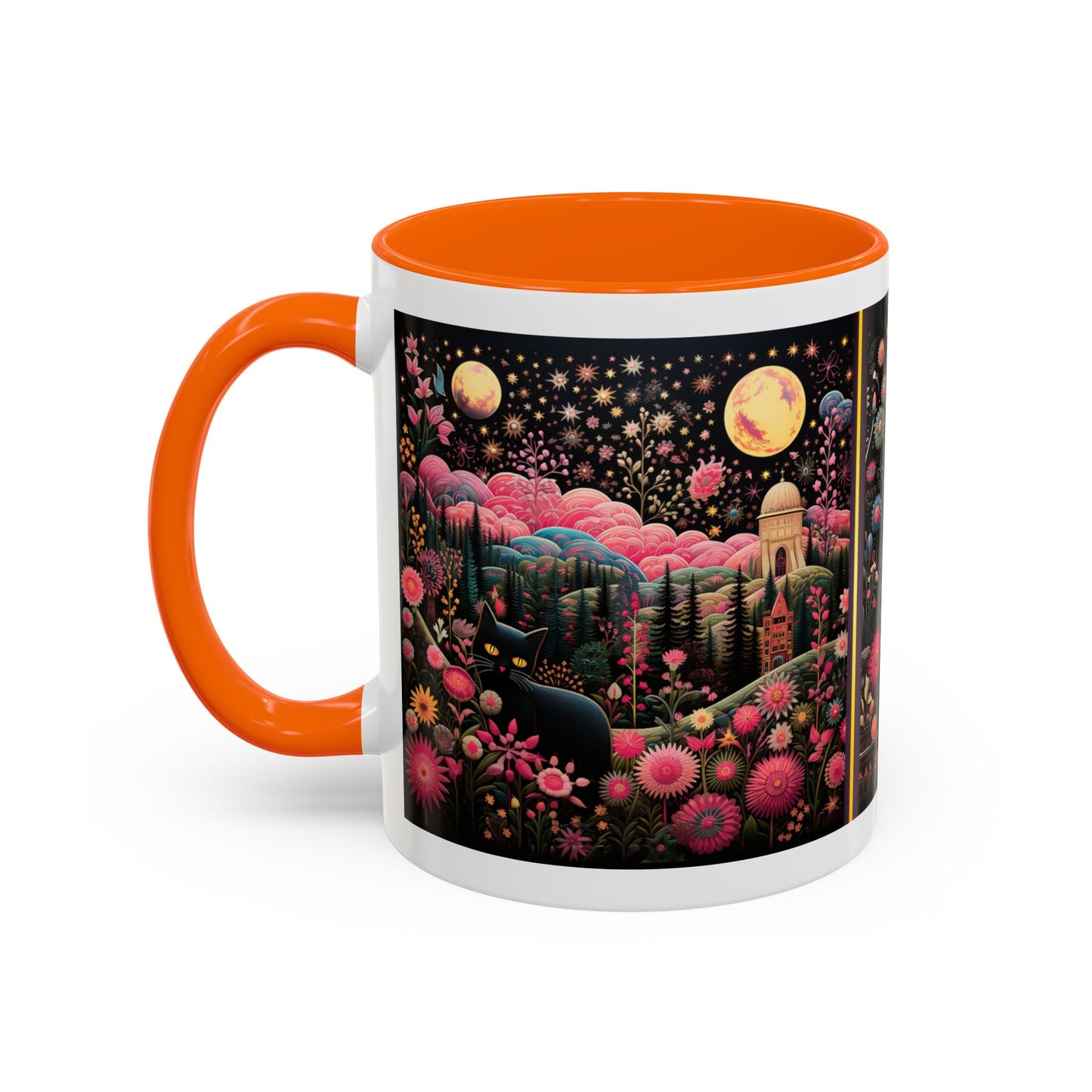 Pink Paradise Accent Coffee Mug 11 oz.