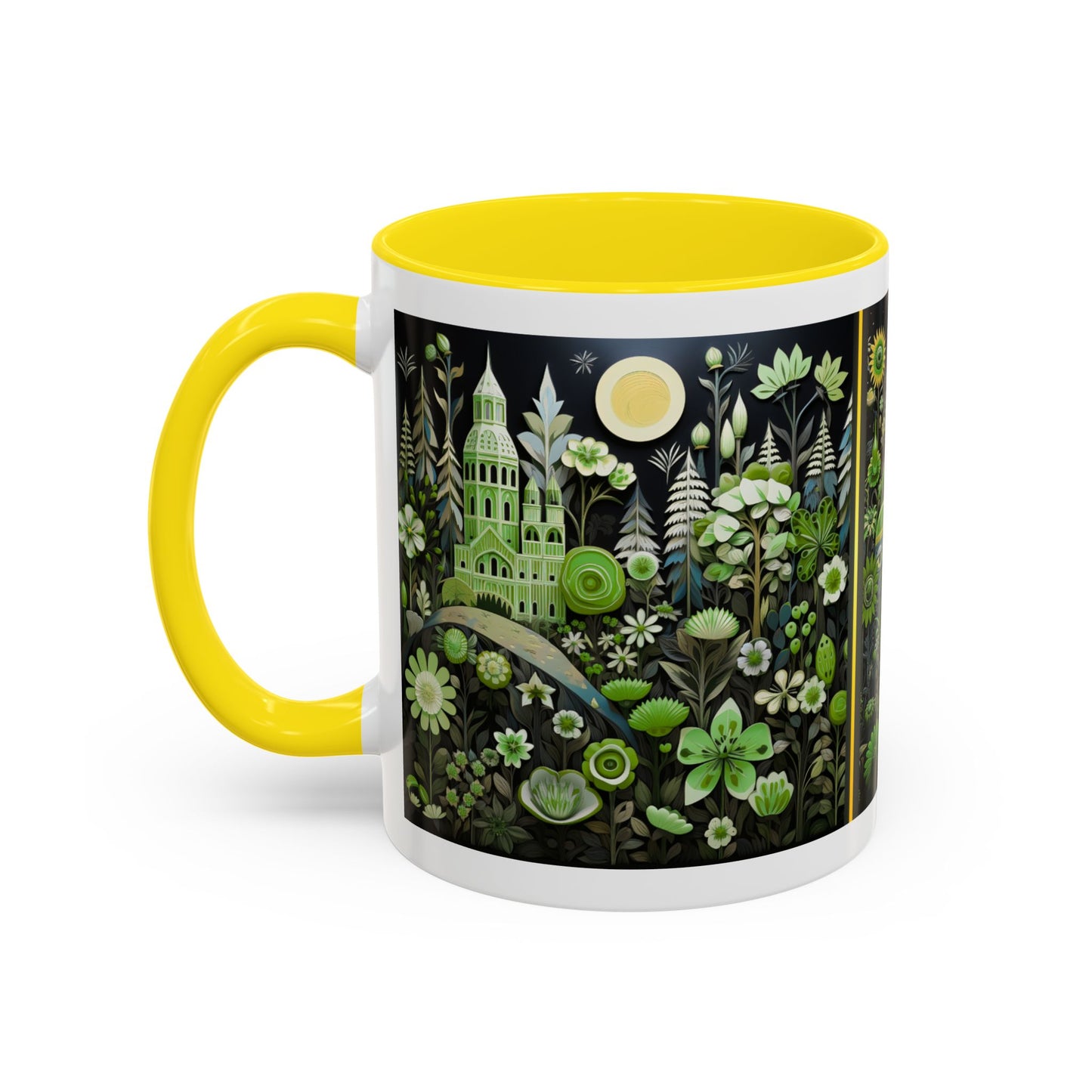 Green Planet Accent Coffee Mug 11 oz.