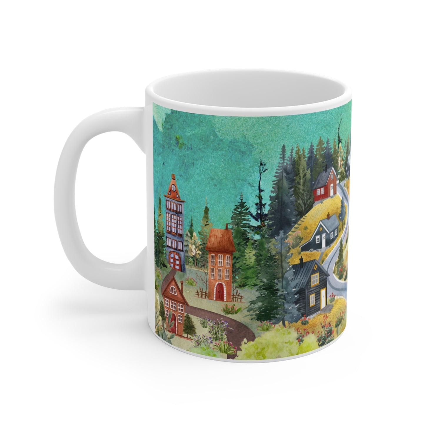 The Hills Are Alive Ceramic Mug 11oz