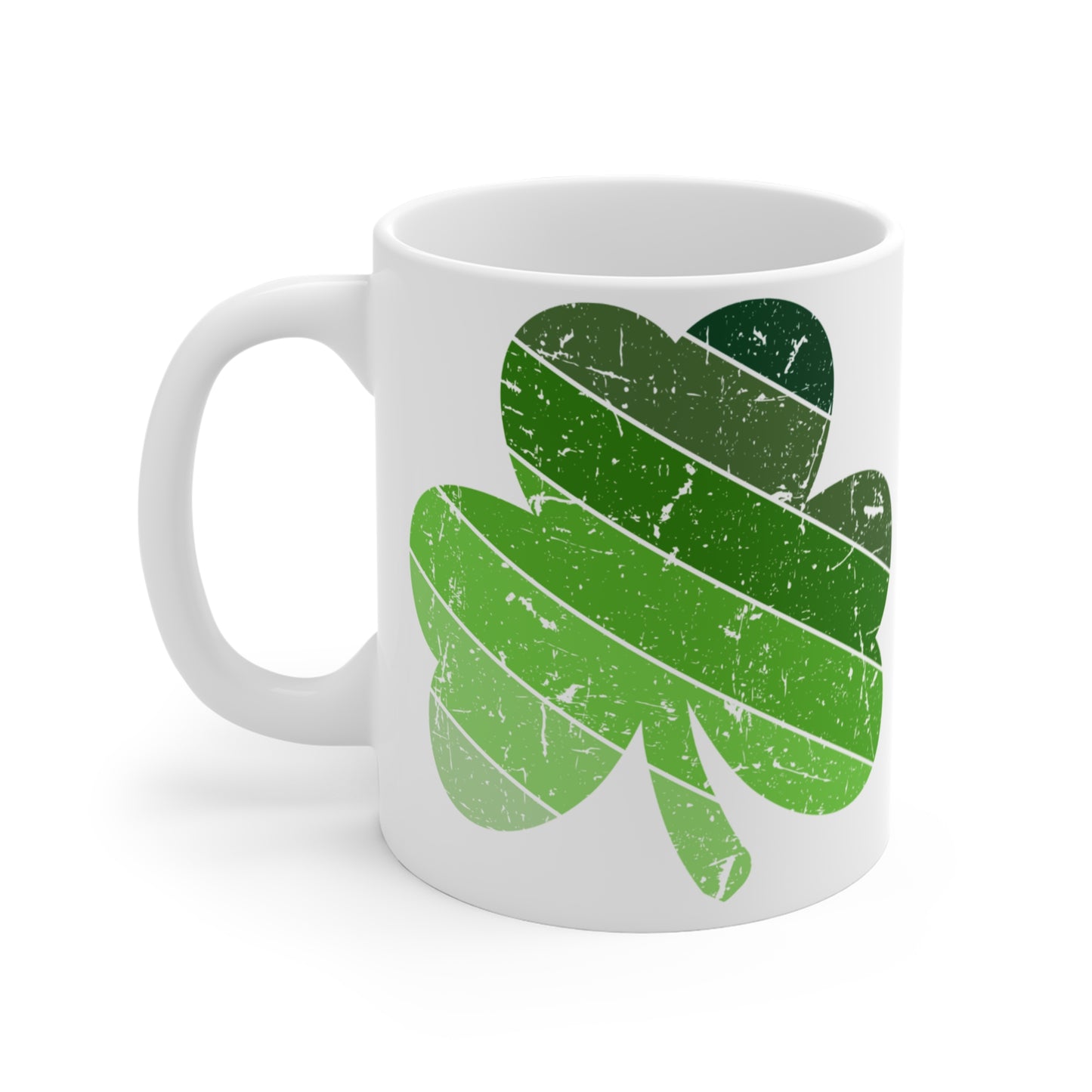 Shamrock Power St. Patrick's Day Ceramic Mug 11oz