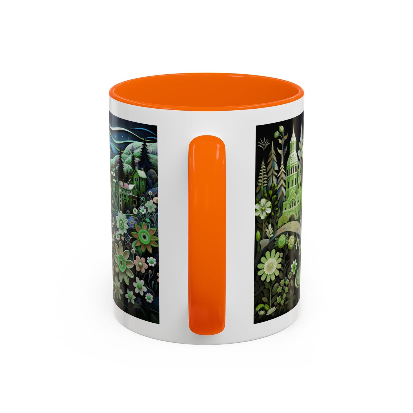 Green Planet Accent Coffee Mug 11 oz.