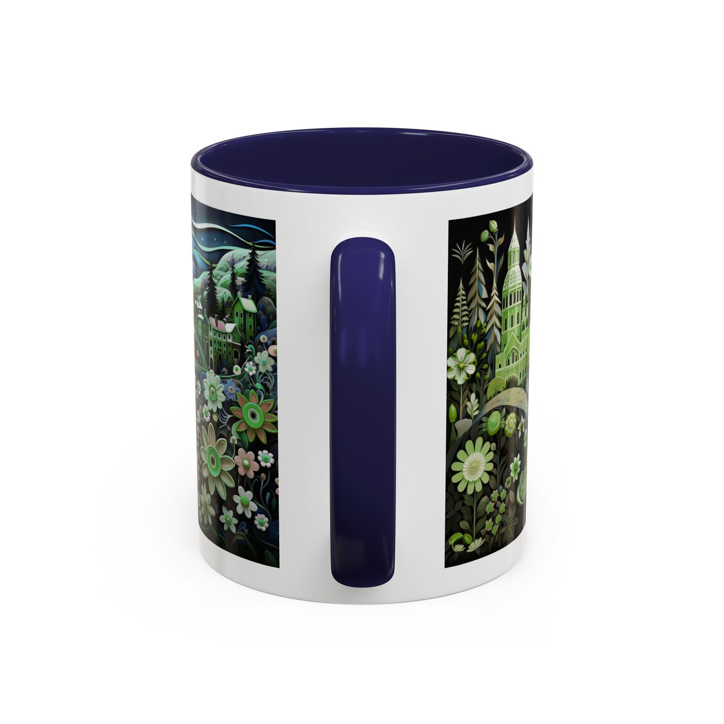 Green Planet Accent Coffee Mug 11 oz.