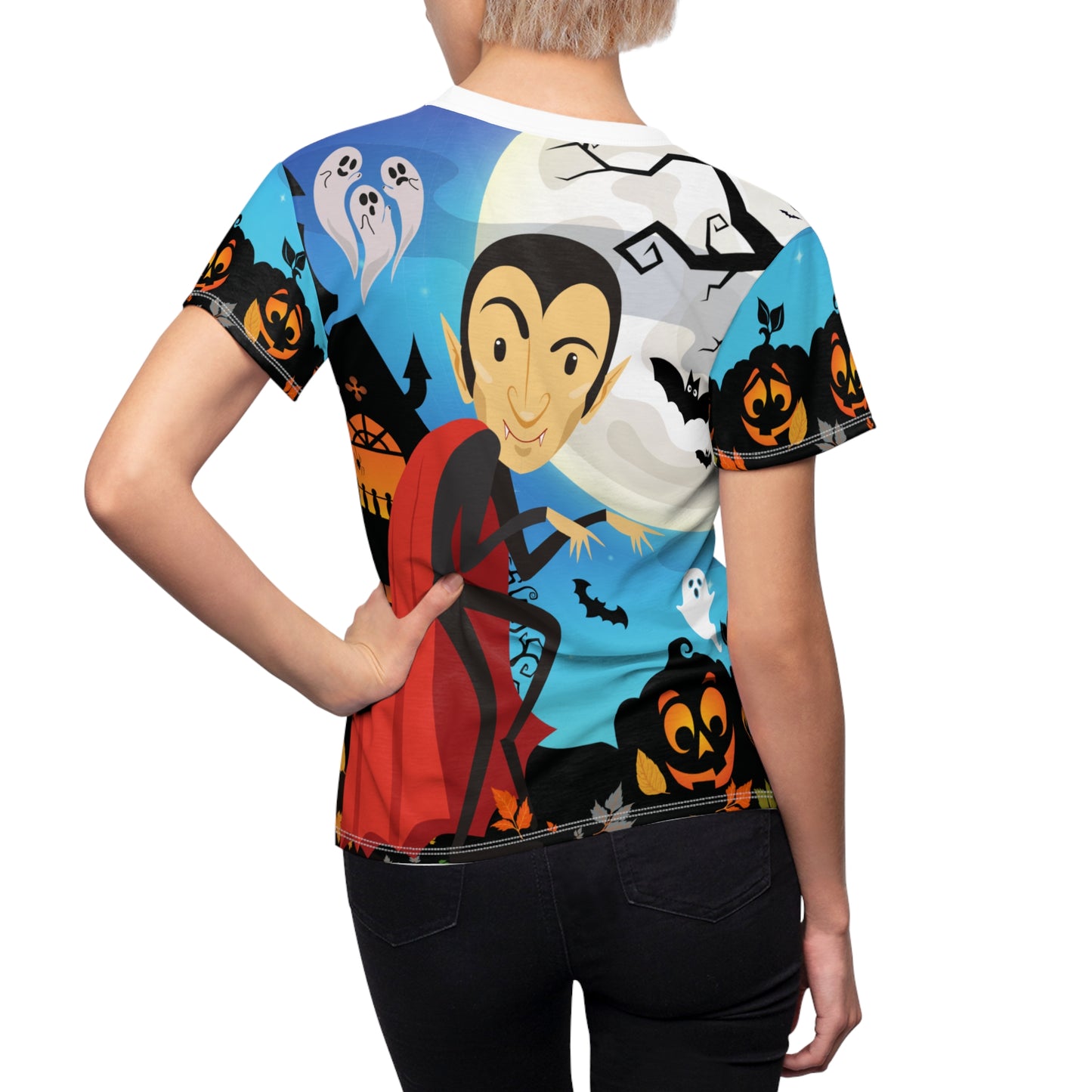 Creeping Count Women's Halloween Vampire T-Shirt  [FREE SHIPPING]