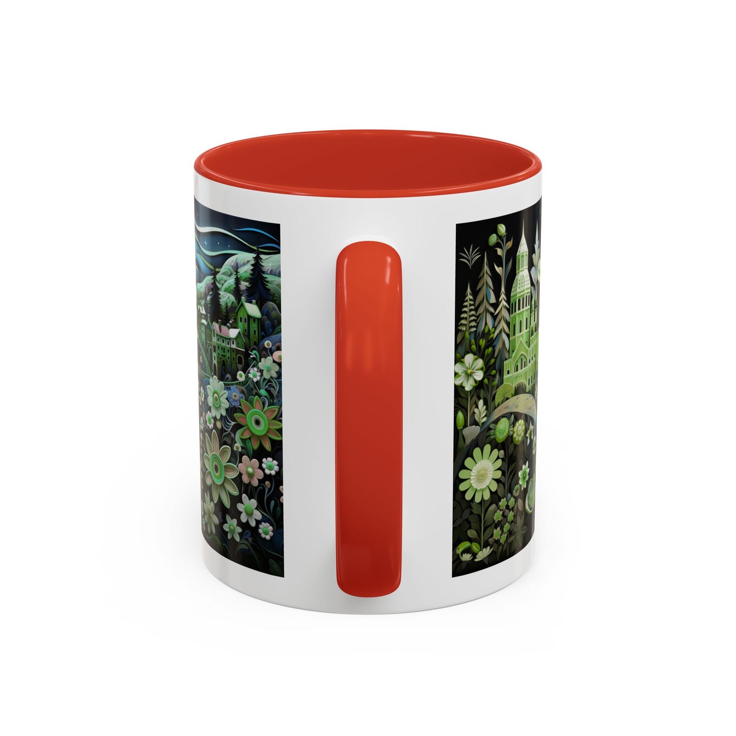 Green Planet Accent Coffee Mug 11 oz.