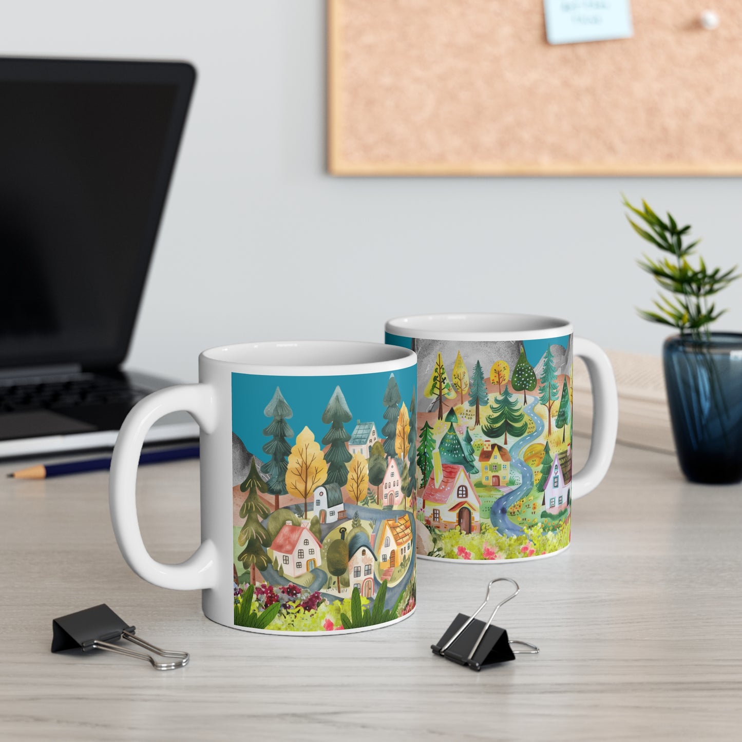 Mountain Paradise Ceramic Mug 11oz