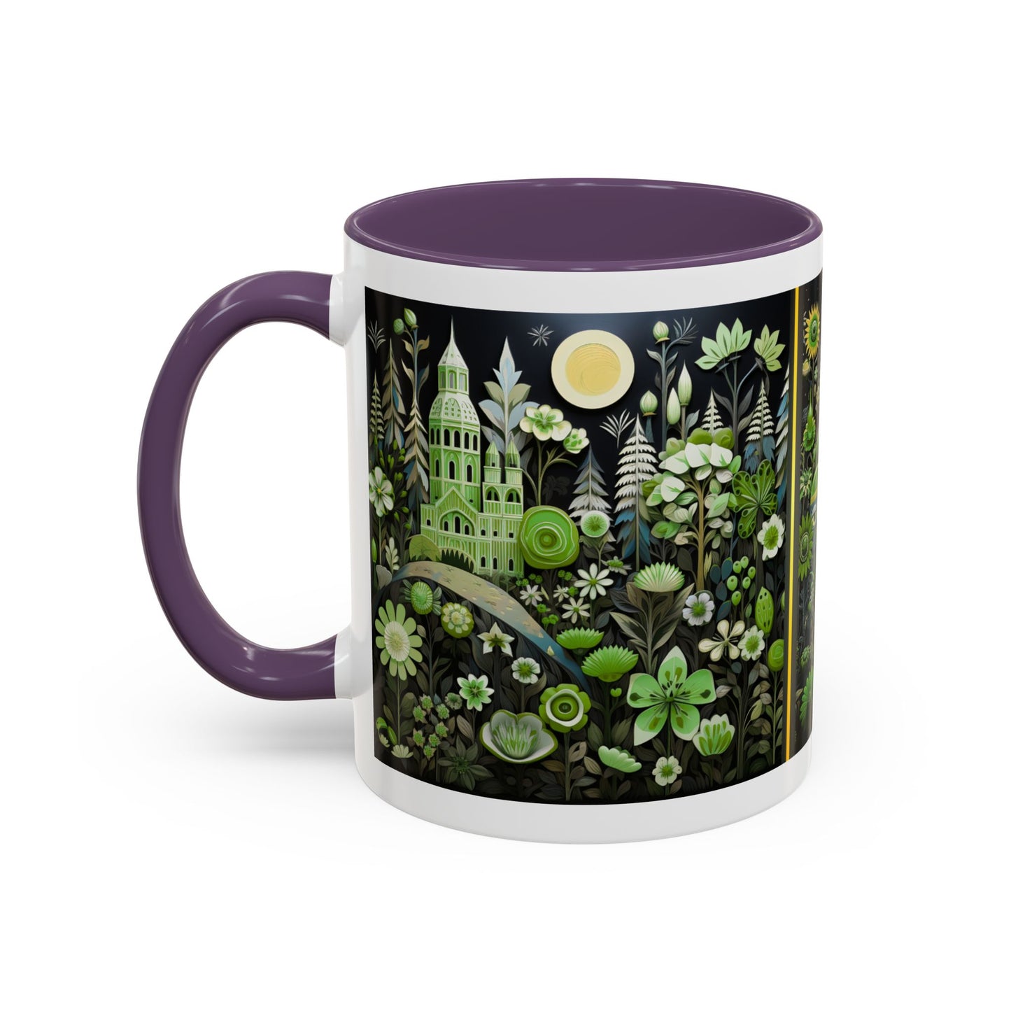 Green Planet Accent Coffee Mug 11 oz.