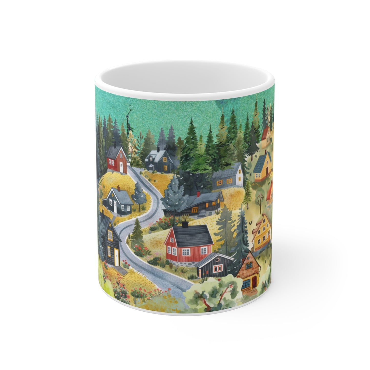 The Hills Are Alive Ceramic Mug 11oz