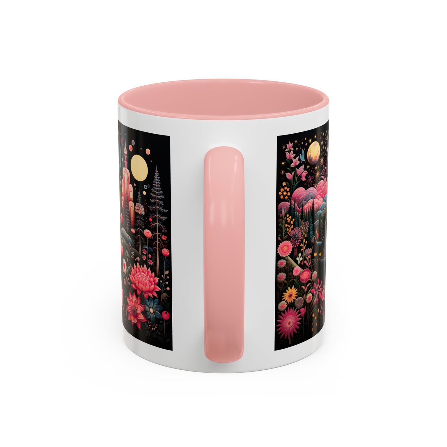 Pink Paradise Accent Coffee Mug 11 oz.