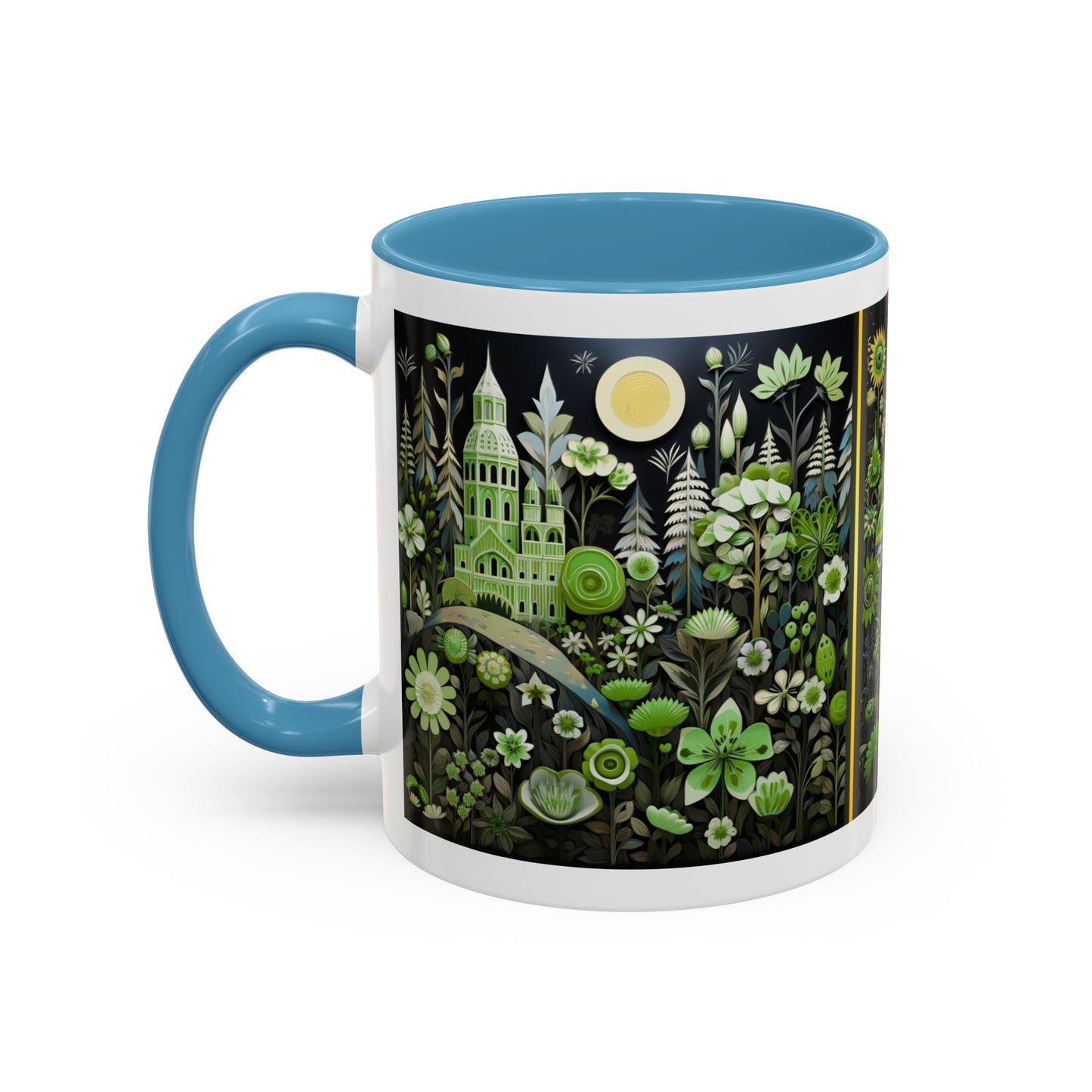 Green Planet Accent Coffee Mug 11 oz.