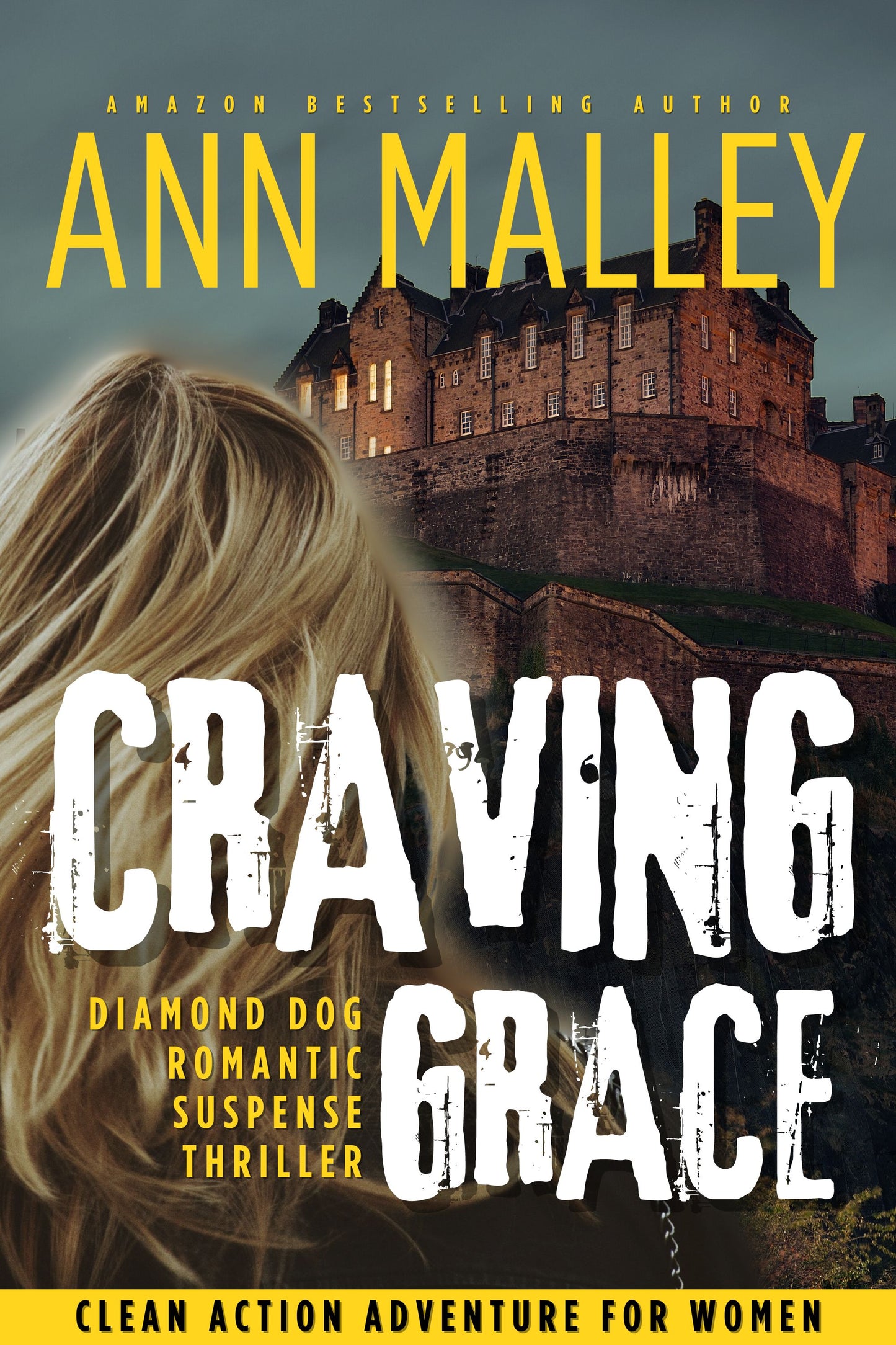 Craving Grace: Gritty, Clean, Brother's Best Friend, Enemies-to-Lovers Romantic Suspense (Thriller Diamond Dogs Bk2)