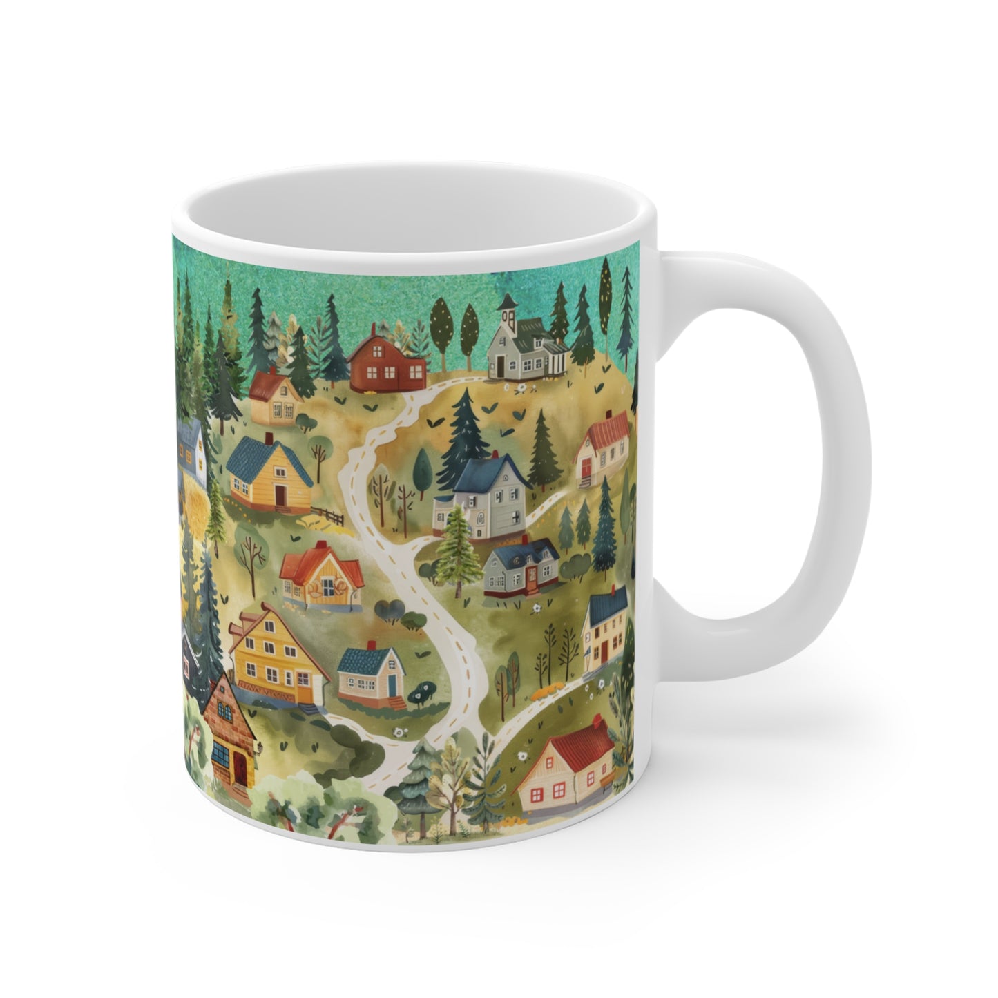 The Hills Are Alive Ceramic Mug 11oz