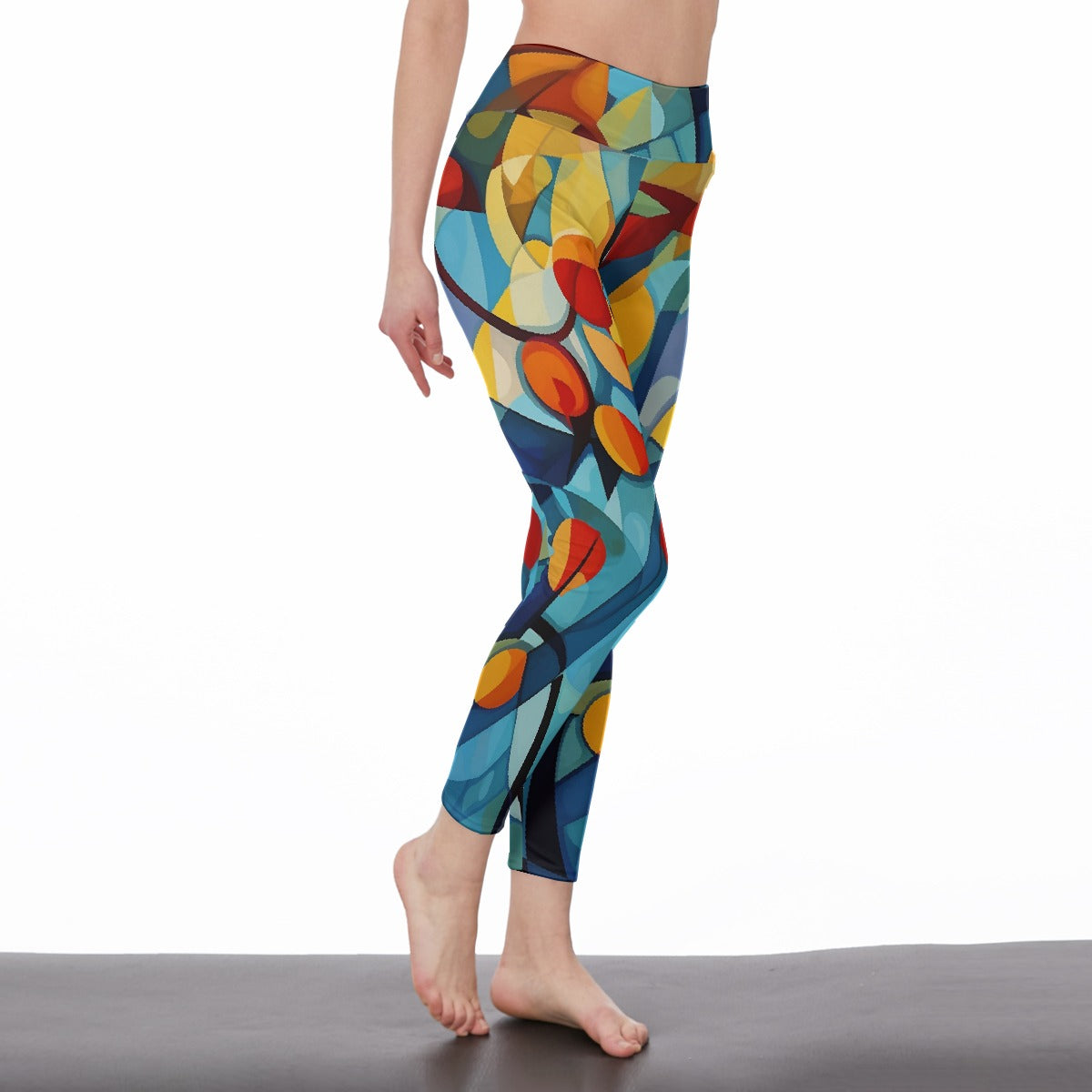 Surreal All-Over Print Women's High Waist Leggings | Side Stitch Closure | XS-5XL