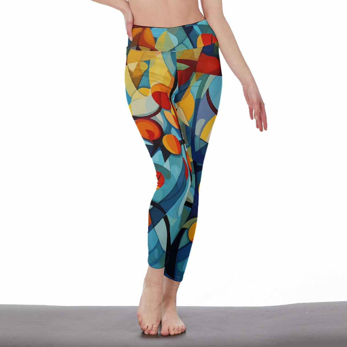 Surreal All-Over Print Women's High Waist Leggings | Side Stitch Closure | XS-5XL