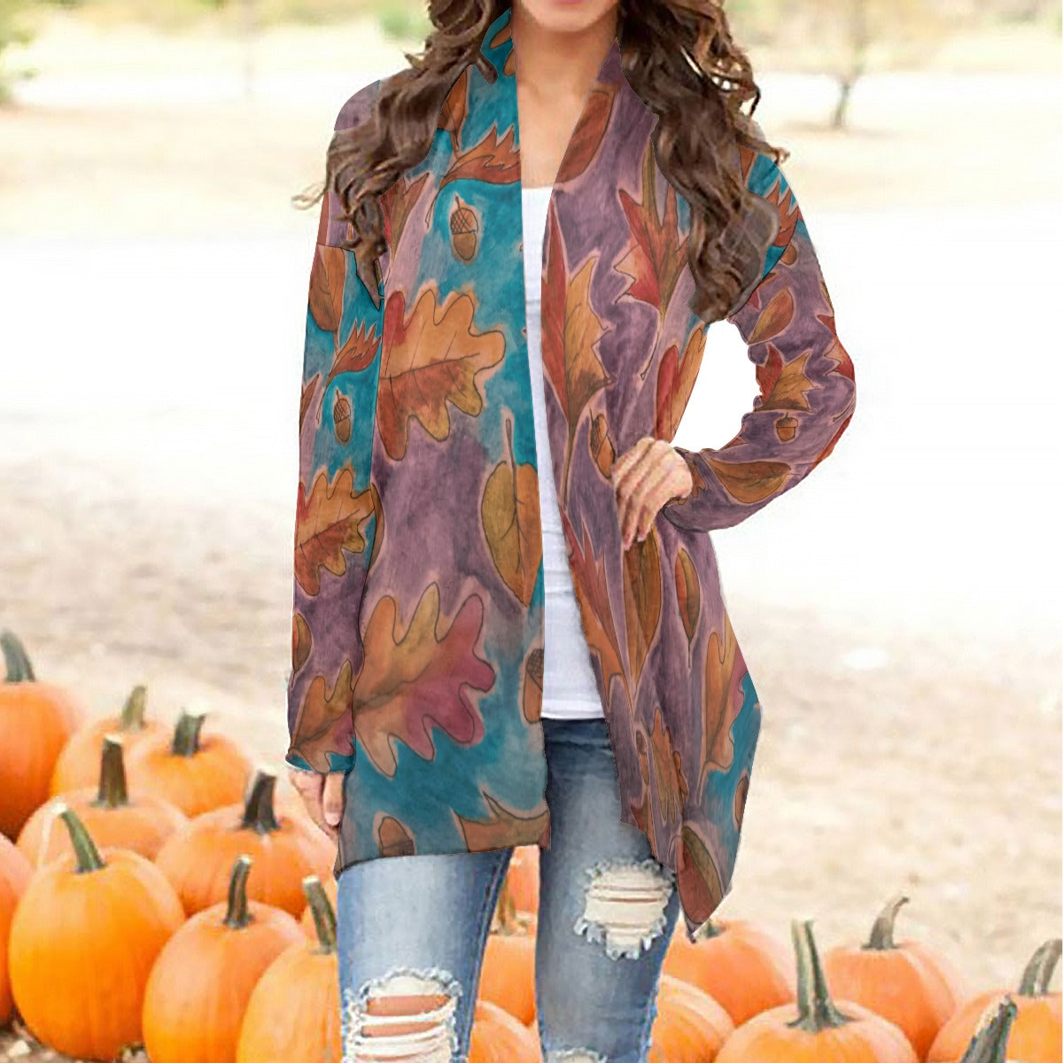 Cozy Autumn Shrug Cardigan with Long Sleeves  [FREE SHIPPING]