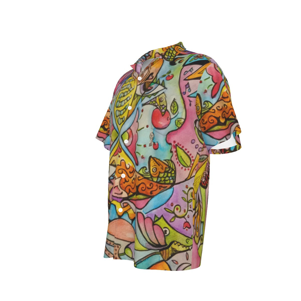 Bahama Mama Men's Hawaiian Shirt with Pocket