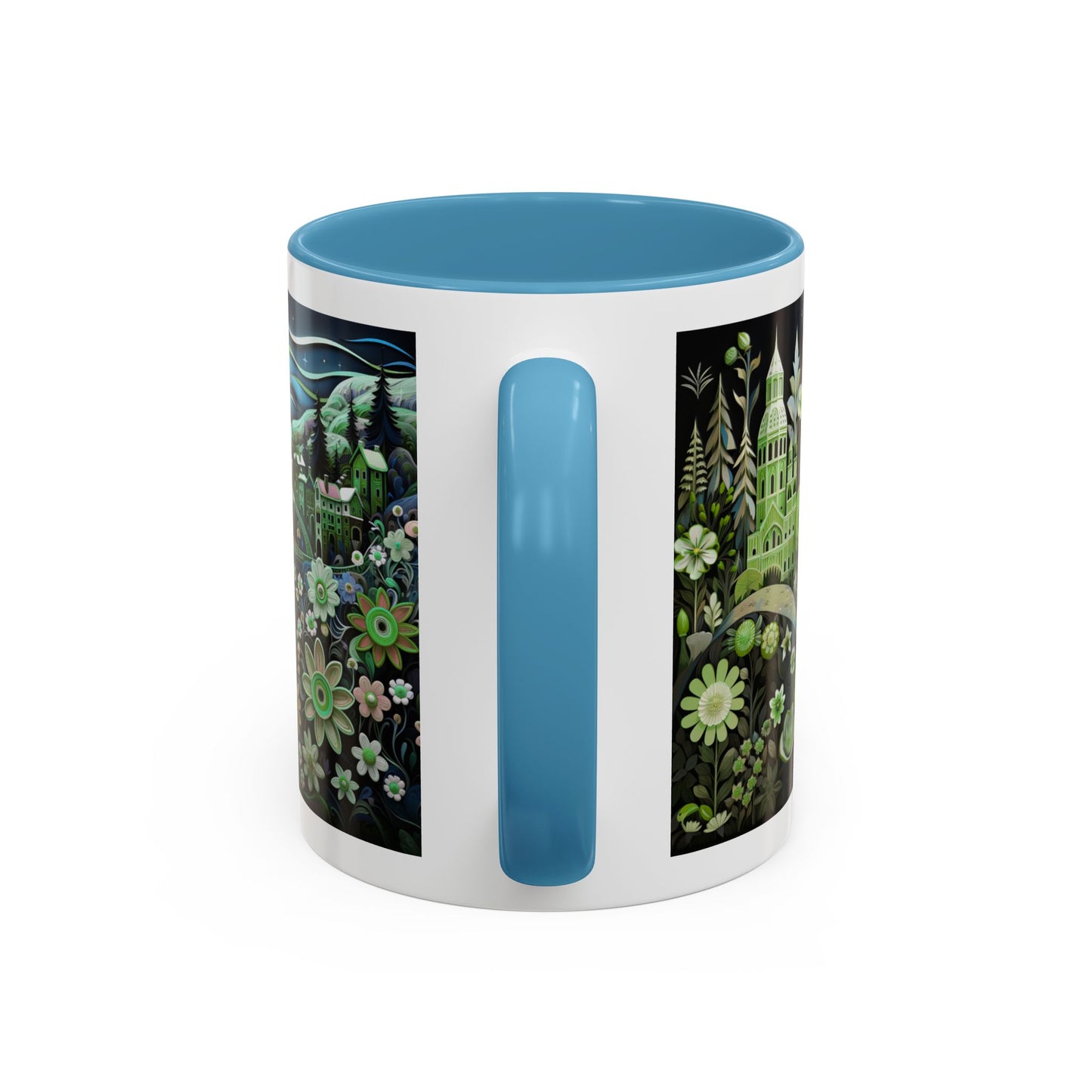 Green Planet Accent Coffee Mug 11 oz.