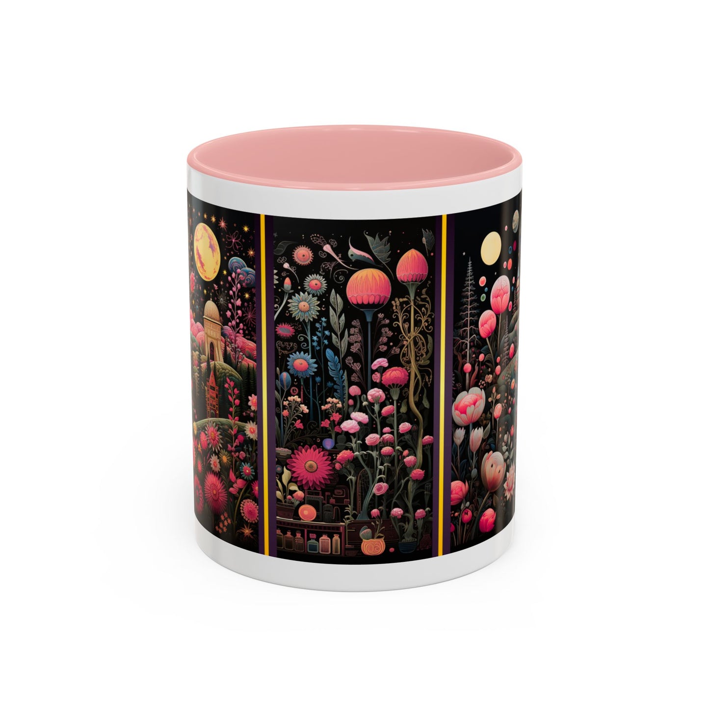 Pink Paradise Accent Coffee Mug 11 oz.