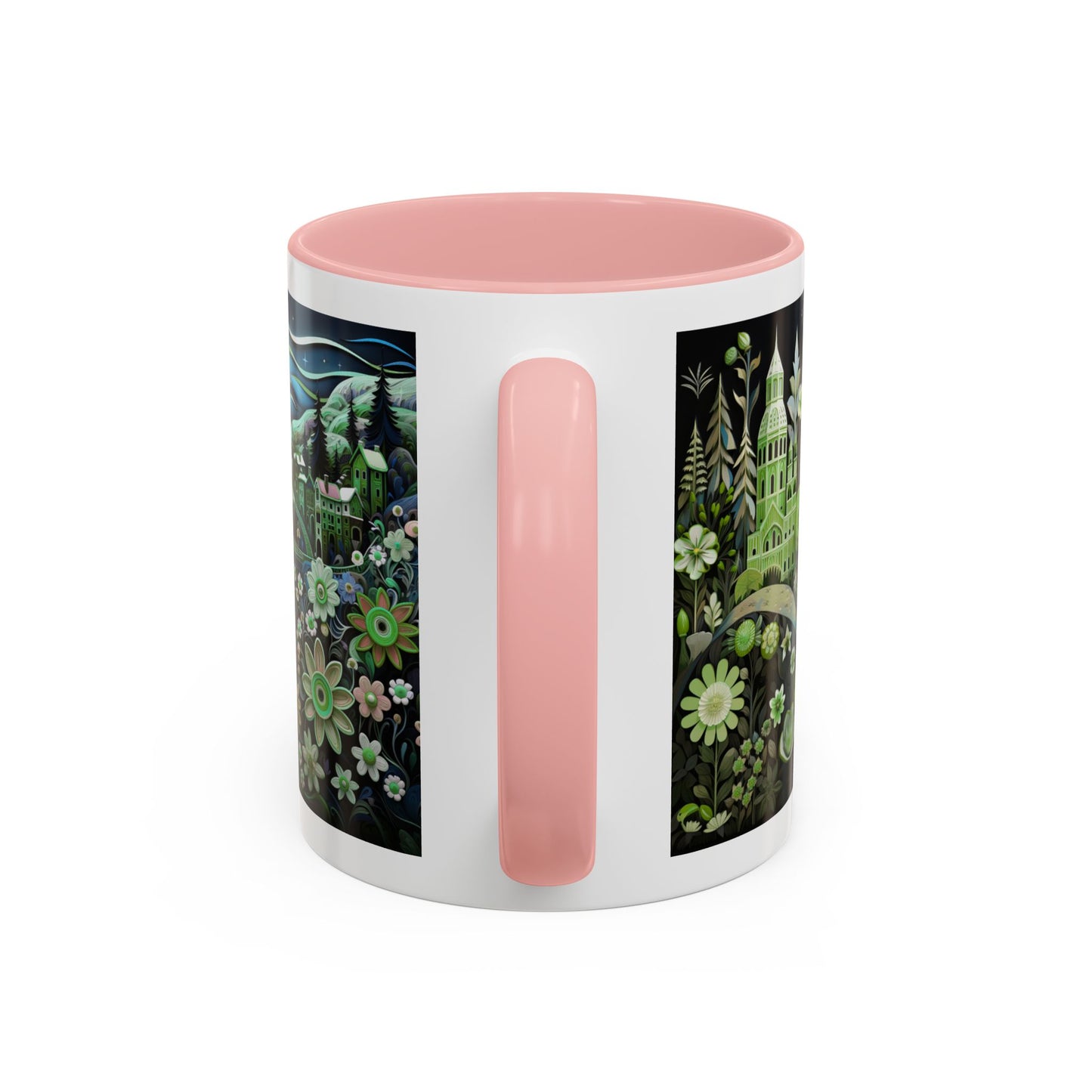 Green Planet Accent Coffee Mug 11 oz.