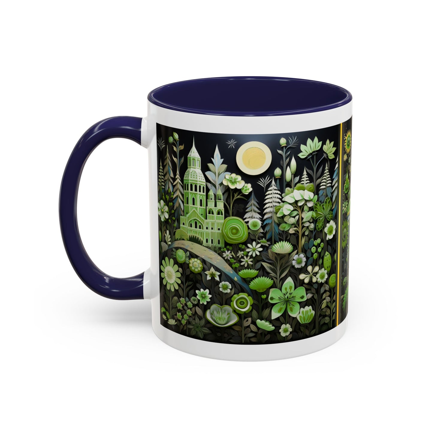 Green Planet Accent Coffee Mug 11 oz.