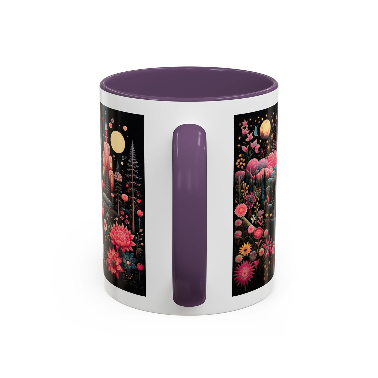 Pink Paradise Accent Coffee Mug 11 oz.