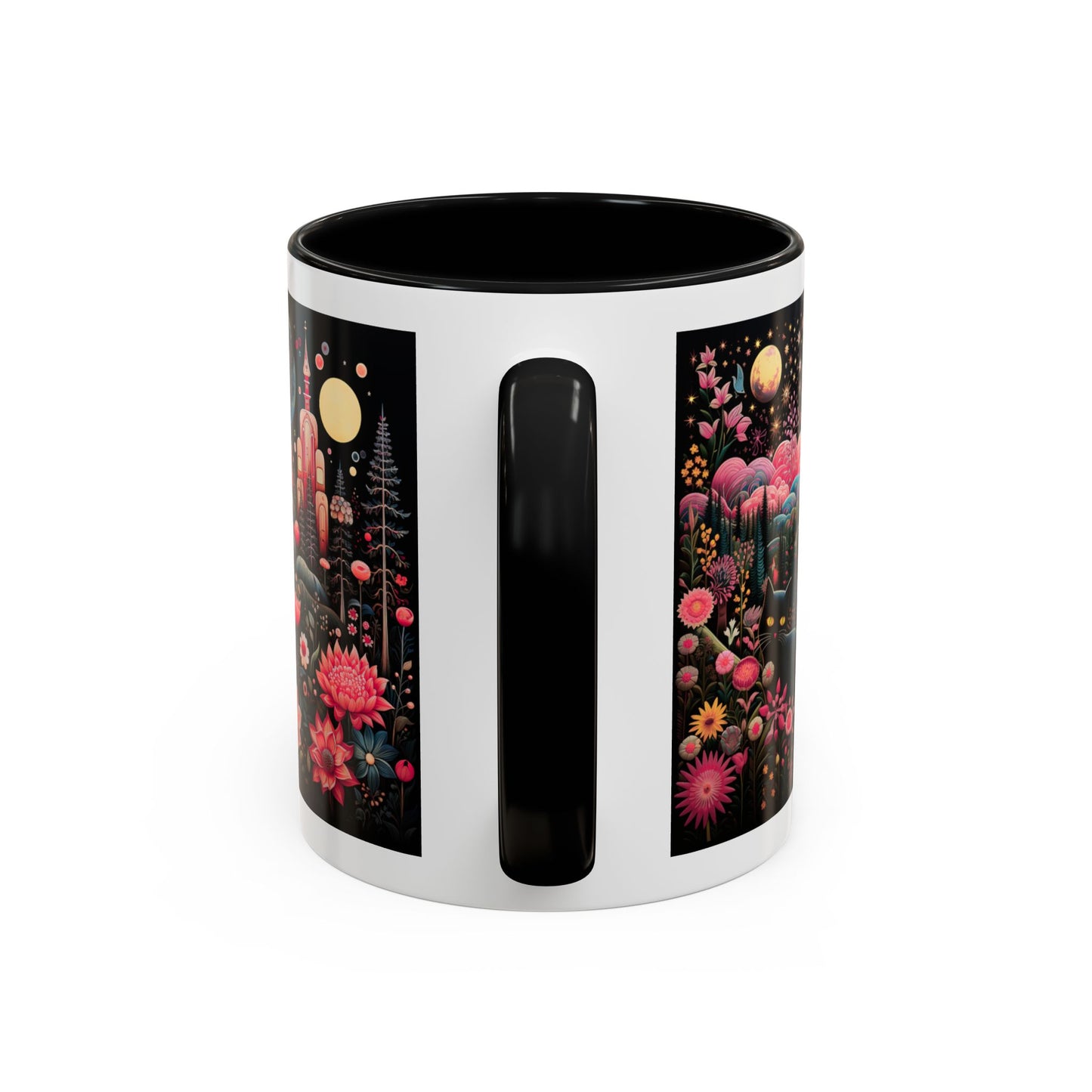 Pink Paradise Accent Coffee Mug 11 oz.