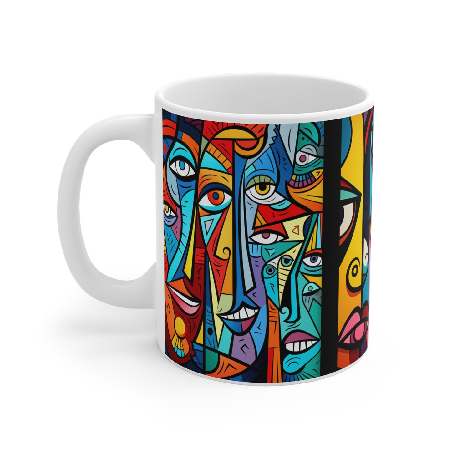 Face It Ceramic Coffee Mug 11oz