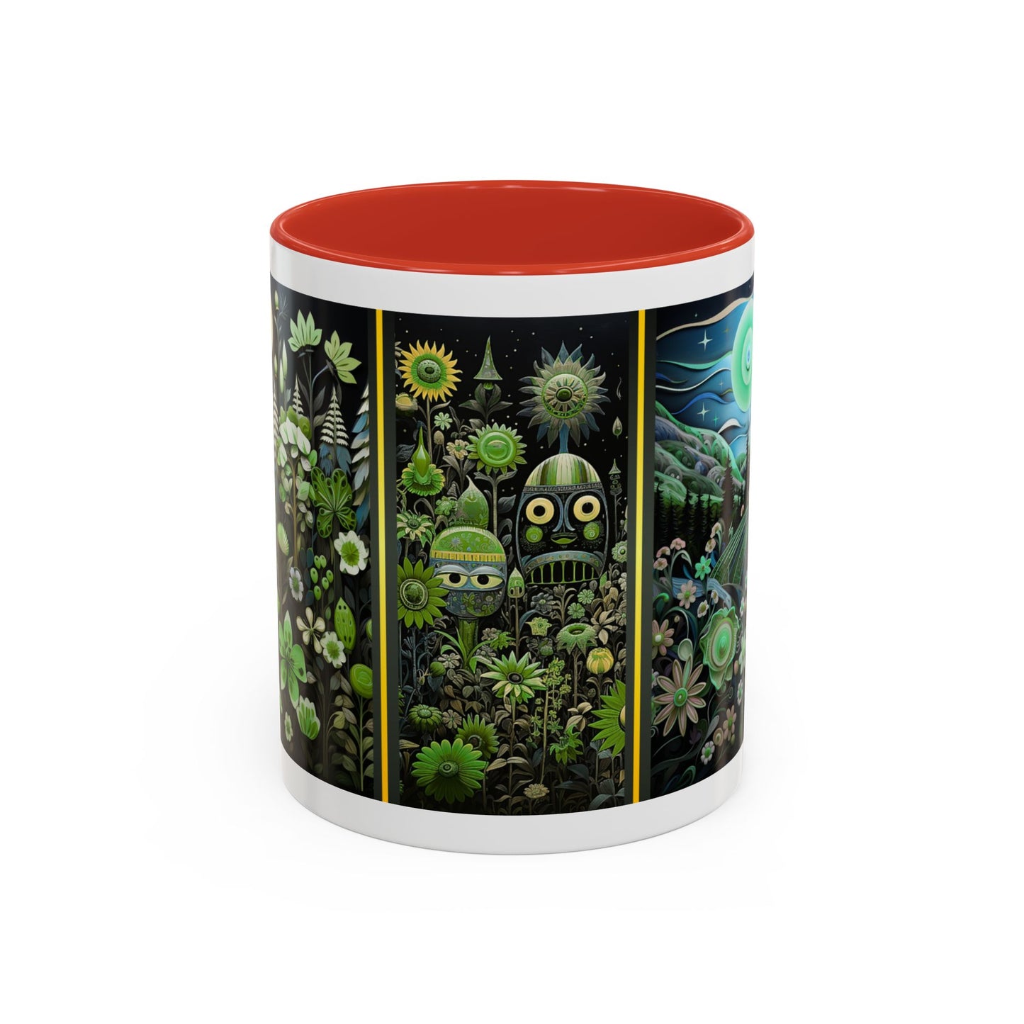 Green Planet Accent Coffee Mug 11 oz.