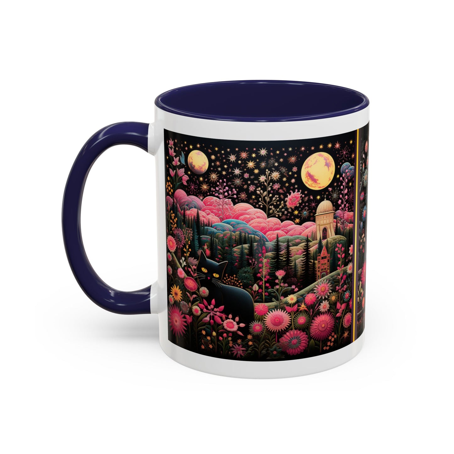 Pink Paradise Accent Coffee Mug 11 oz.