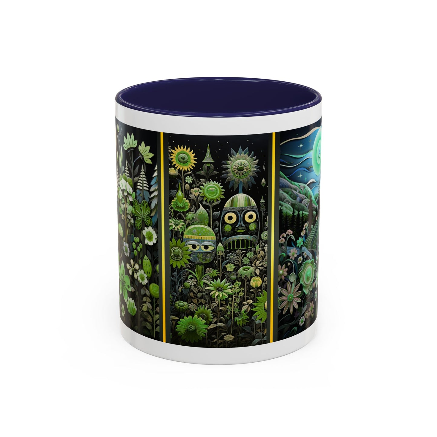 Green Planet Accent Coffee Mug 11 oz.