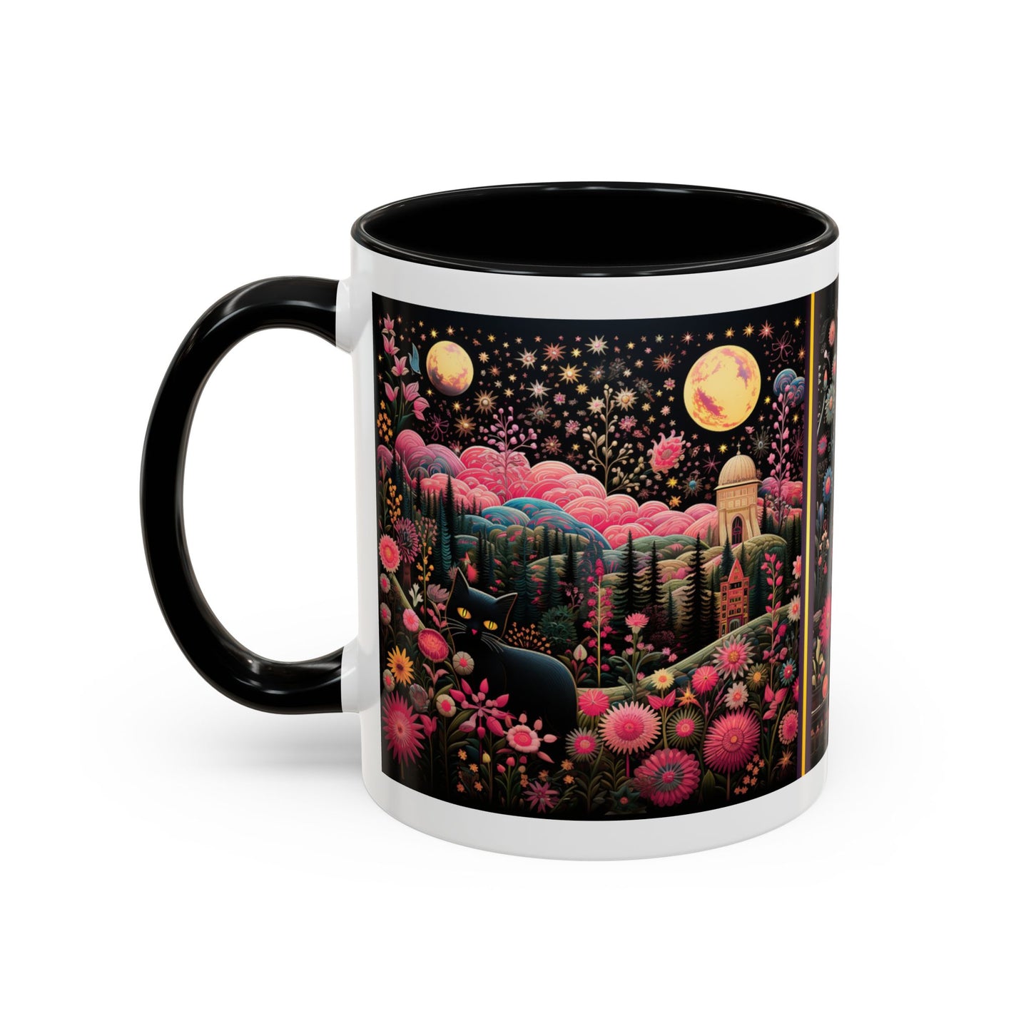 Pink Paradise Accent Coffee Mug 11 oz.