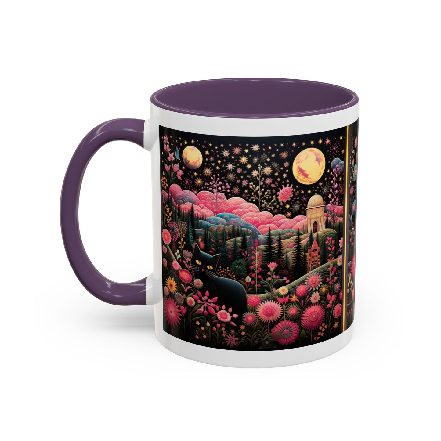 Pink Paradise Accent Coffee Mug 11 oz.