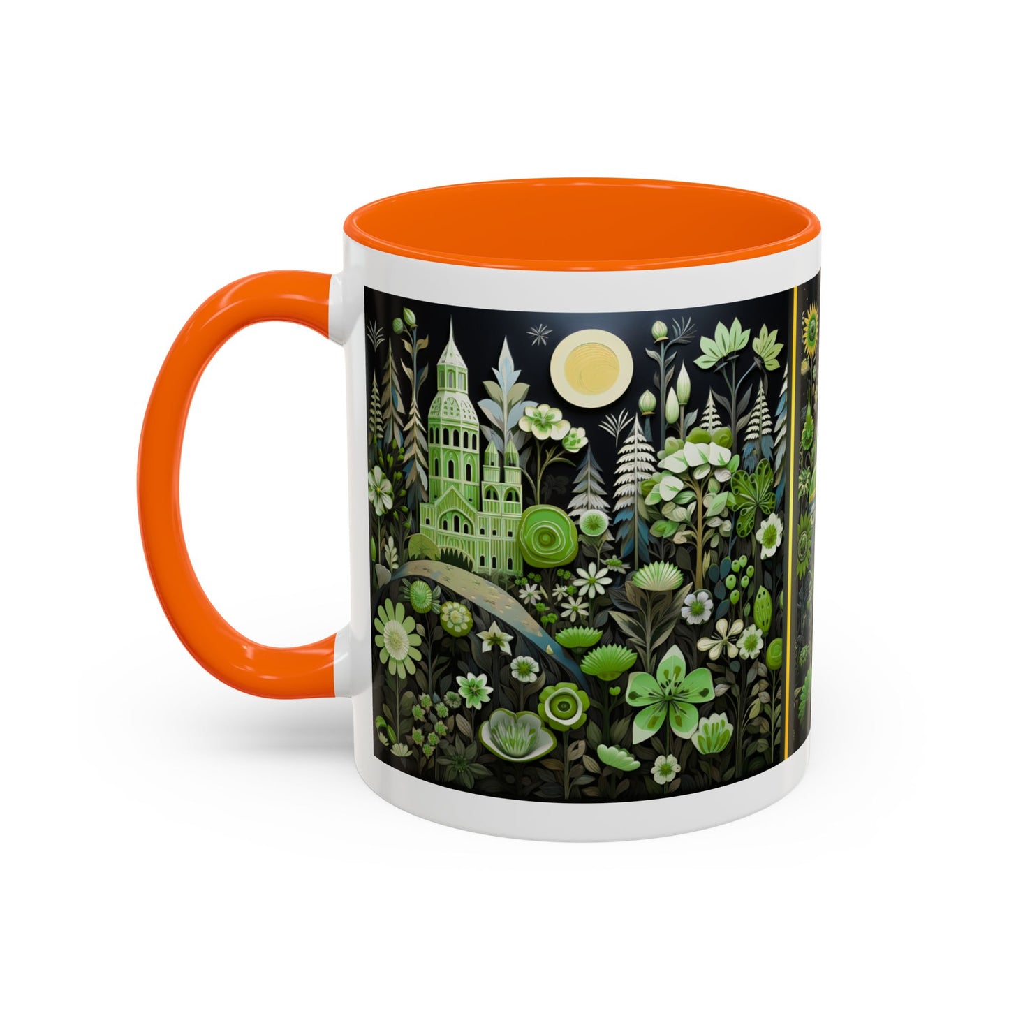 Green Planet Accent Coffee Mug 11 oz.