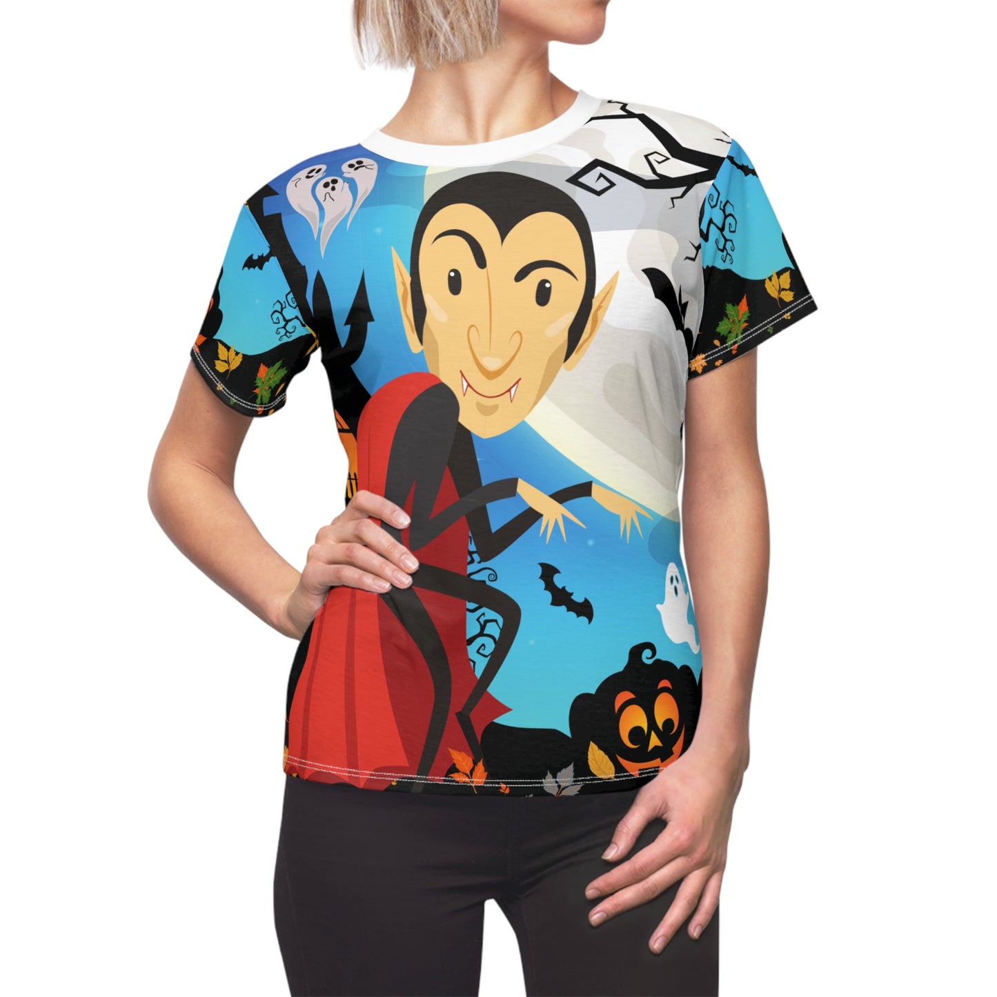 Creeping Count Women's Halloween Vampire T-Shirt  [FREE SHIPPING]