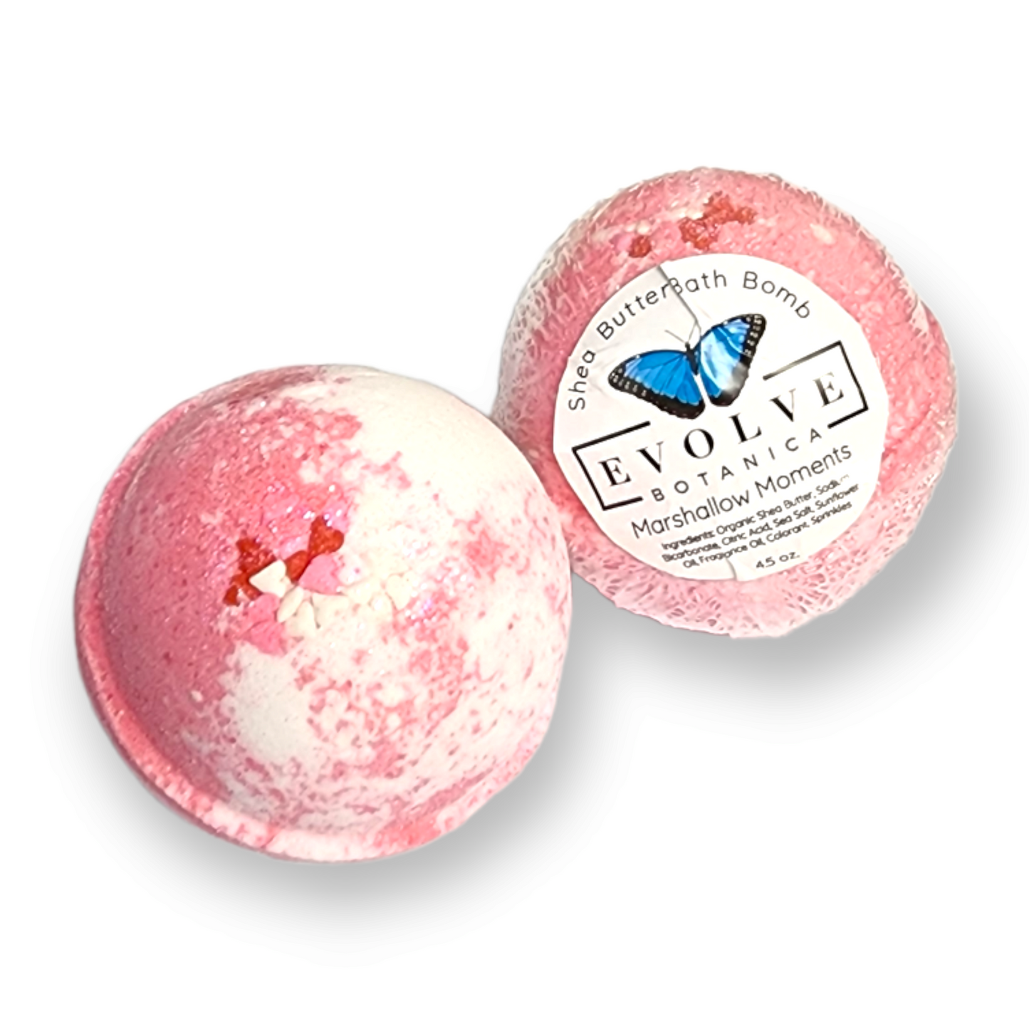 One Evolve Botanical Bath Bomb - Marshmallow Moments (FREE SHIPPING!)